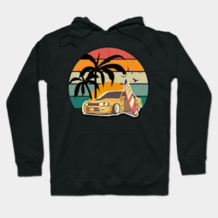 Retro beach Hoodie